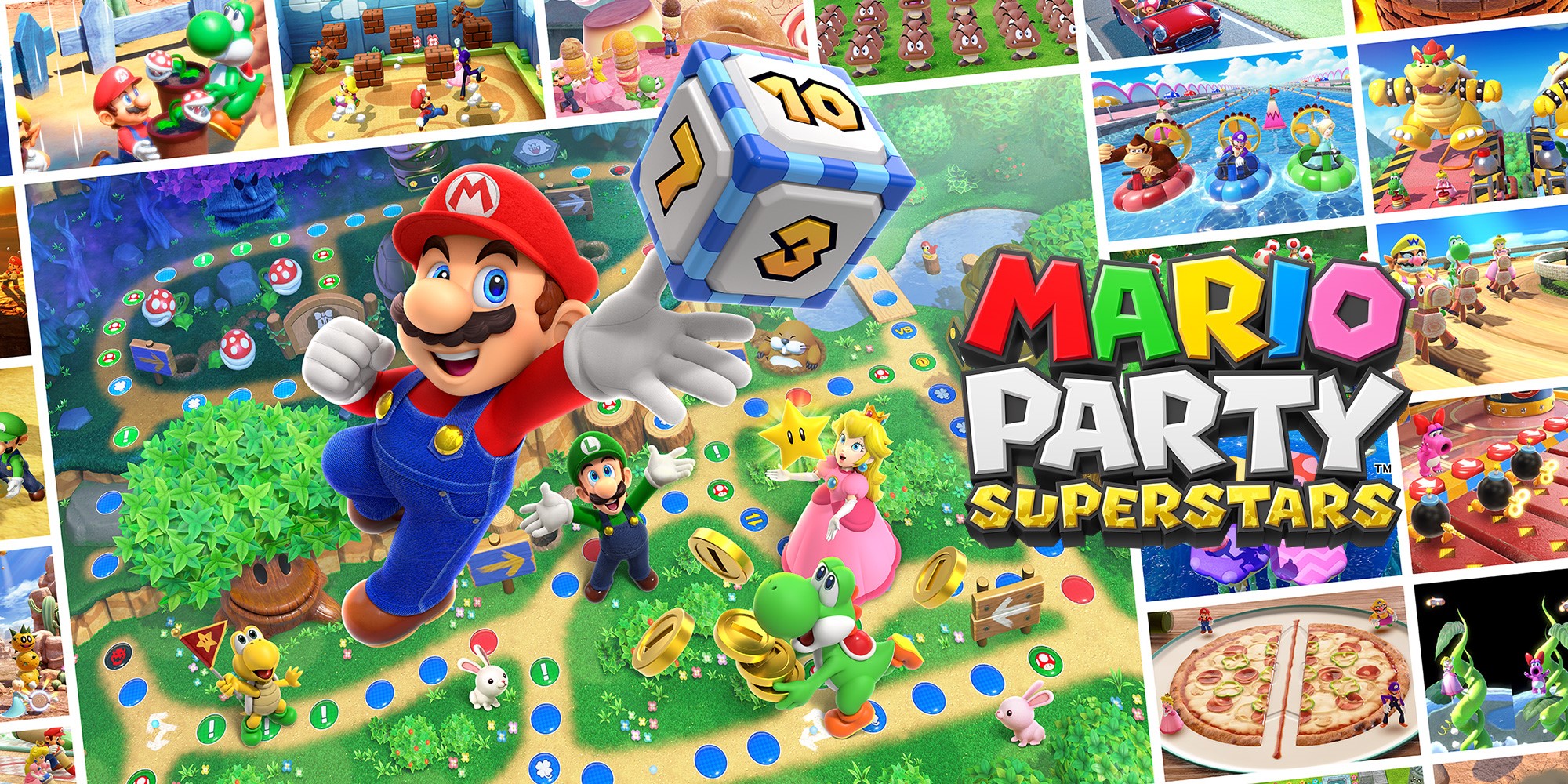 Mario superstars nintendo switch. Nintendo Switch Марио пати. Super Mario Party Nintendo Switch обложка. Super Mario Party Superstars. Нинтендо свитч super Mario Party.