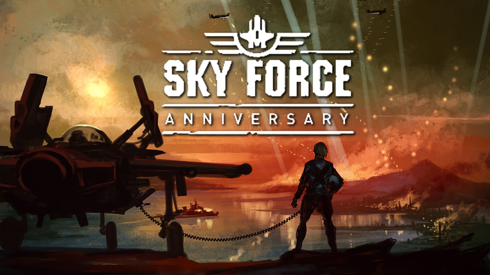 Gaming forces. Sky Force игра. Игра Sky Force ps4. Sky Force Anniversary ps4. Обои Skyforce.