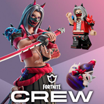 * FORTNITE Crew (Battle Pass + 1000 V-Bucks) - 1 месяц