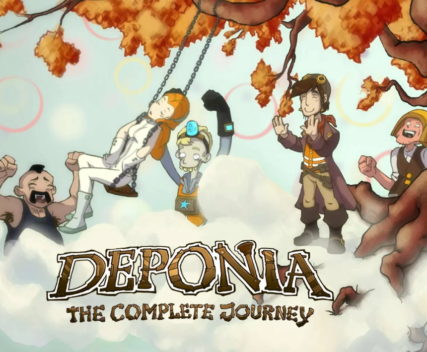 Deponia journey. Deponia: the complete Journey. Deponia the complete Journey Steam. Deponia: the complete Journey лого. Deponia the complete Journey иллюстрации.