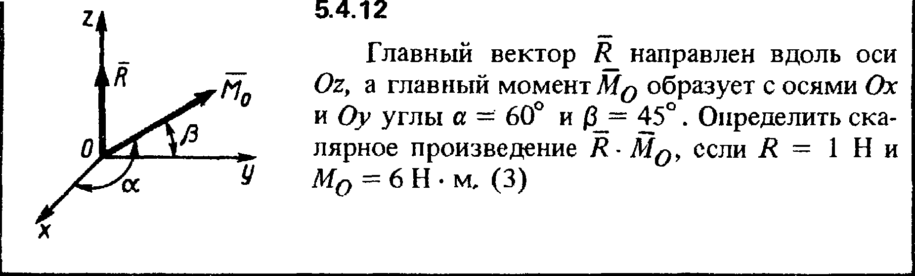 Угол между вектором и осью оу