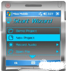 Mixx Mobile - полный звуковой редактор на вашем Pocket PC.