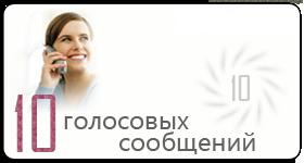 Ключ для отправки 10 голосовых сообщений