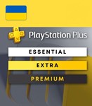 *PSN PLUS УКРАИНА ESSENTIAL EXTRA DELUXE 1-12 МЕСЯЦЕВ