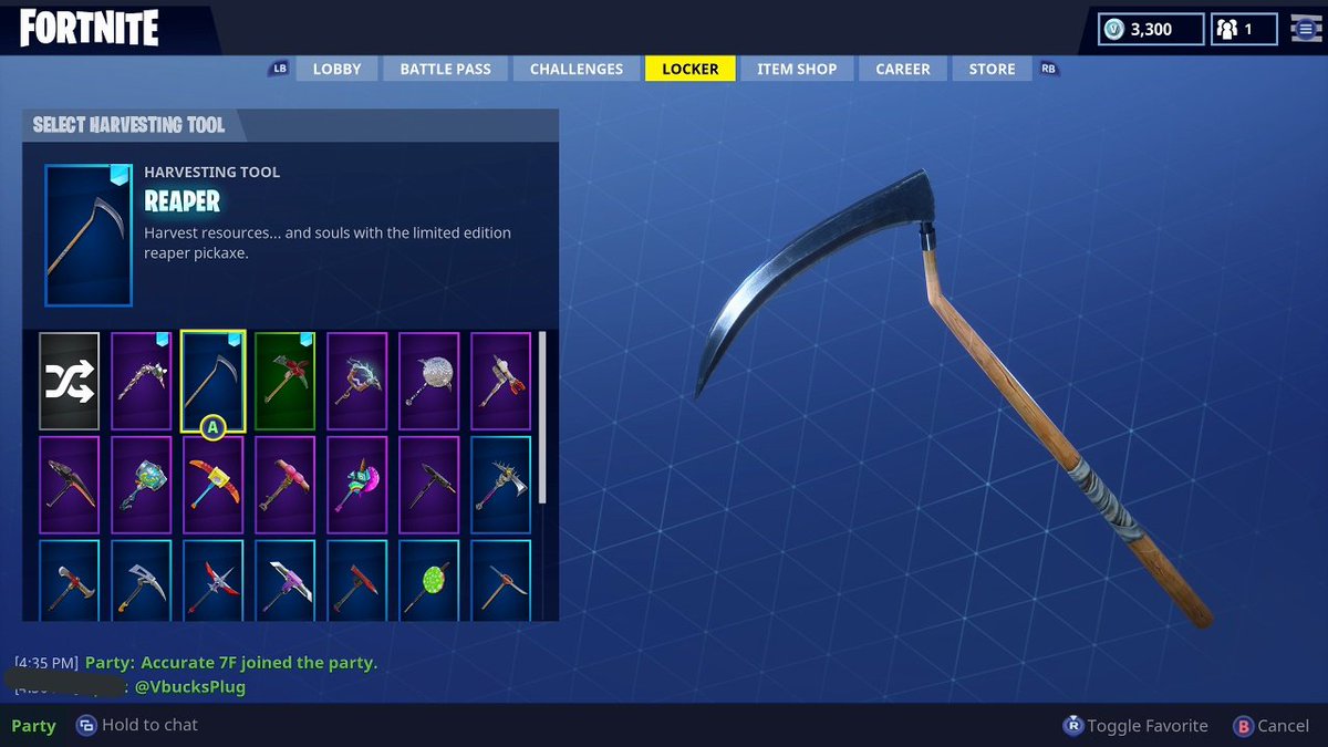 Renegade pickaxe code