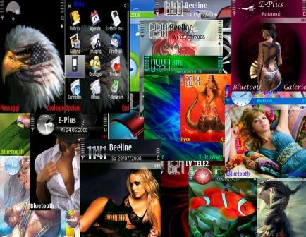 Темы для Nokia 3250, N80, N91, N93, N95 (Symbian OS 9.1)