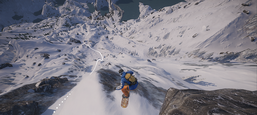 Горы в играх steep