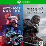 ** Assassin’s Creed Valhalla + Watch Dogs: Legion XBOX