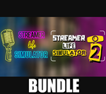 *STREAMER LIFE SIMULATOR 2 + 1*STEAM АККАУНТ + ИГРЫ*