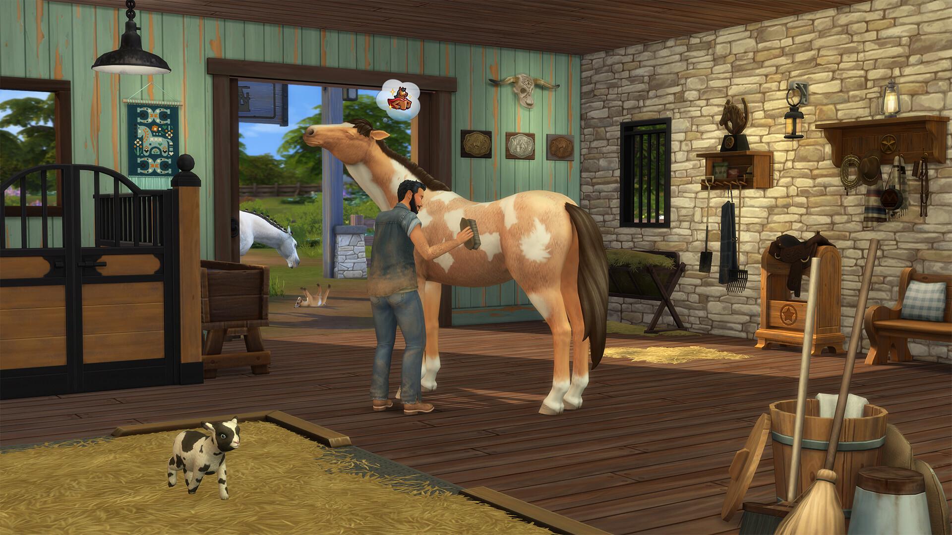 Купить ✓The Sims 4 Horse Ranch (Дополнение Конное ранчо⭐EA app недорого,  выбор у разных продавцов с разными способами оплаты. Моментальная доставка.