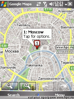 Google Maps for Windows Mobile 1.0.0