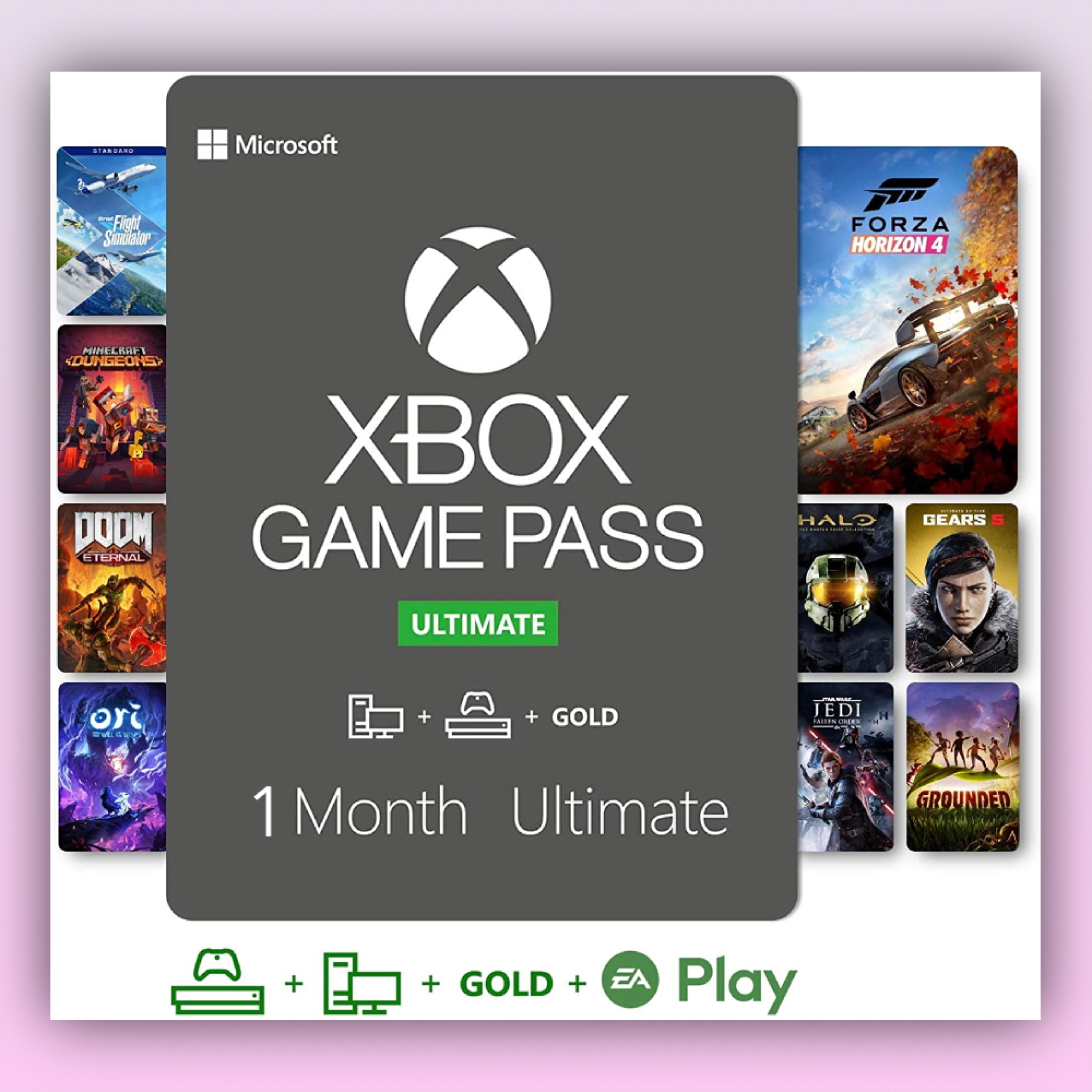 Xbox game pass карта