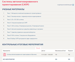 Системы автоматизированного проектирования (САПР).Тест