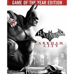 **Batman Arkham City GOTY / Steam Key / РФ+МИР