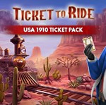 **Ticket To Ride USA 1910 / Steam Key / РФ+МИР