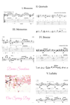 One Spring Day (Suite) - Transcription Set (5 pieces)