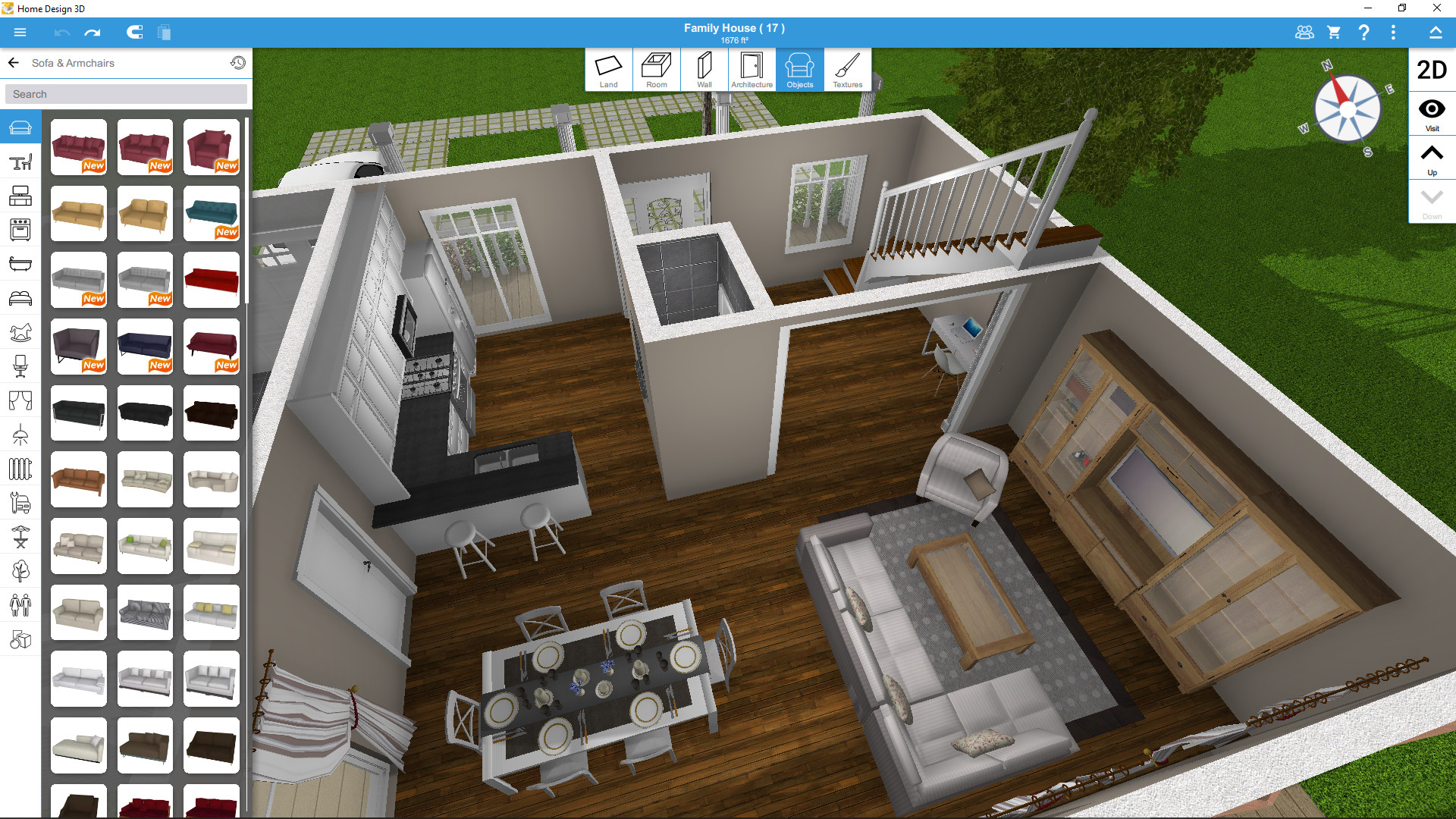 Игра Home Design 3d играть онлайн