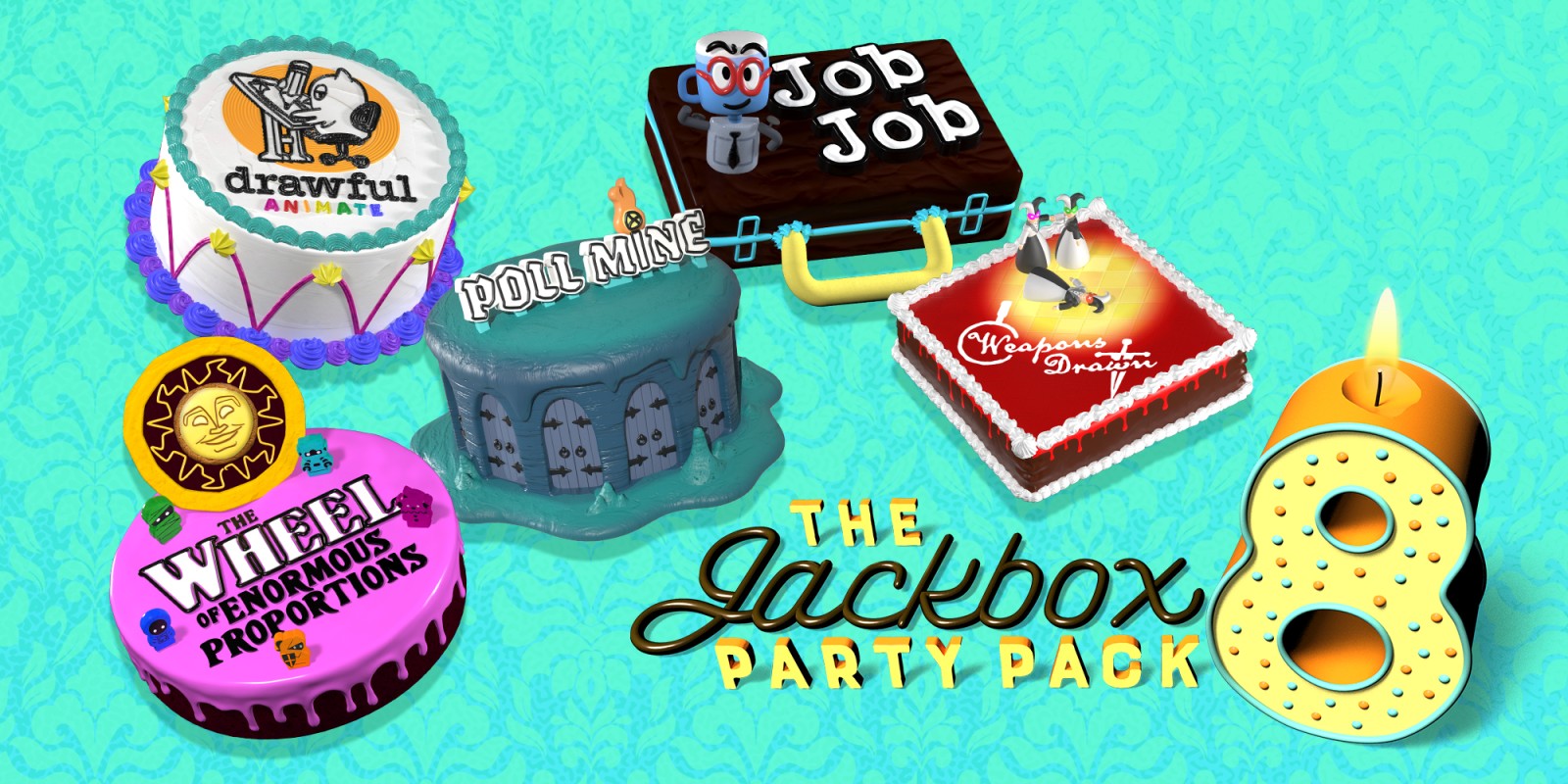 Купить The Jackbox Party Pack 8 ✓ Steam ключ ⭐️ Все регионы недорого, выбор  у разных продавцов с разными способами оплаты. Моментальная доставка.