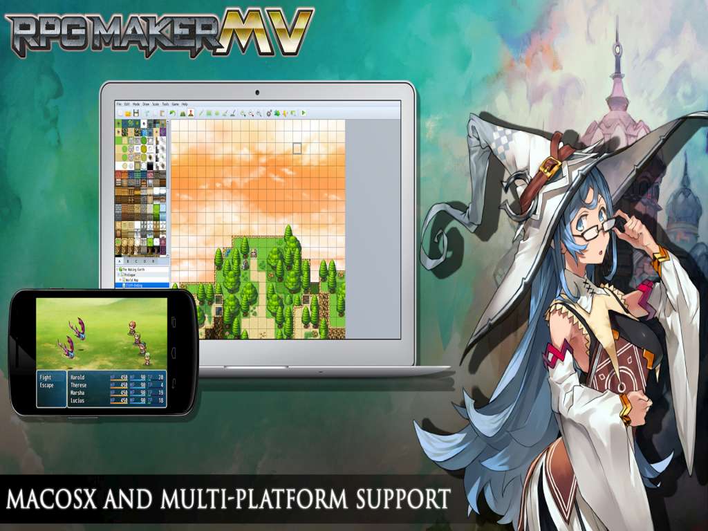 Купить 🍔 RPG Maker MV 🍽️ Steam Ключ 🍧 Весь мир недорого, выбор у разных  продавцов с разными способами оплаты. Моментальная доставка.