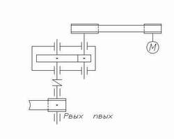 107Детали машин. Привод с редуктором цилиндрическим одноступенчатым (записка Word+чертежи в Autocad)