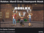 Roblox: Mardi Gras Steampunk Mask * Drop #4