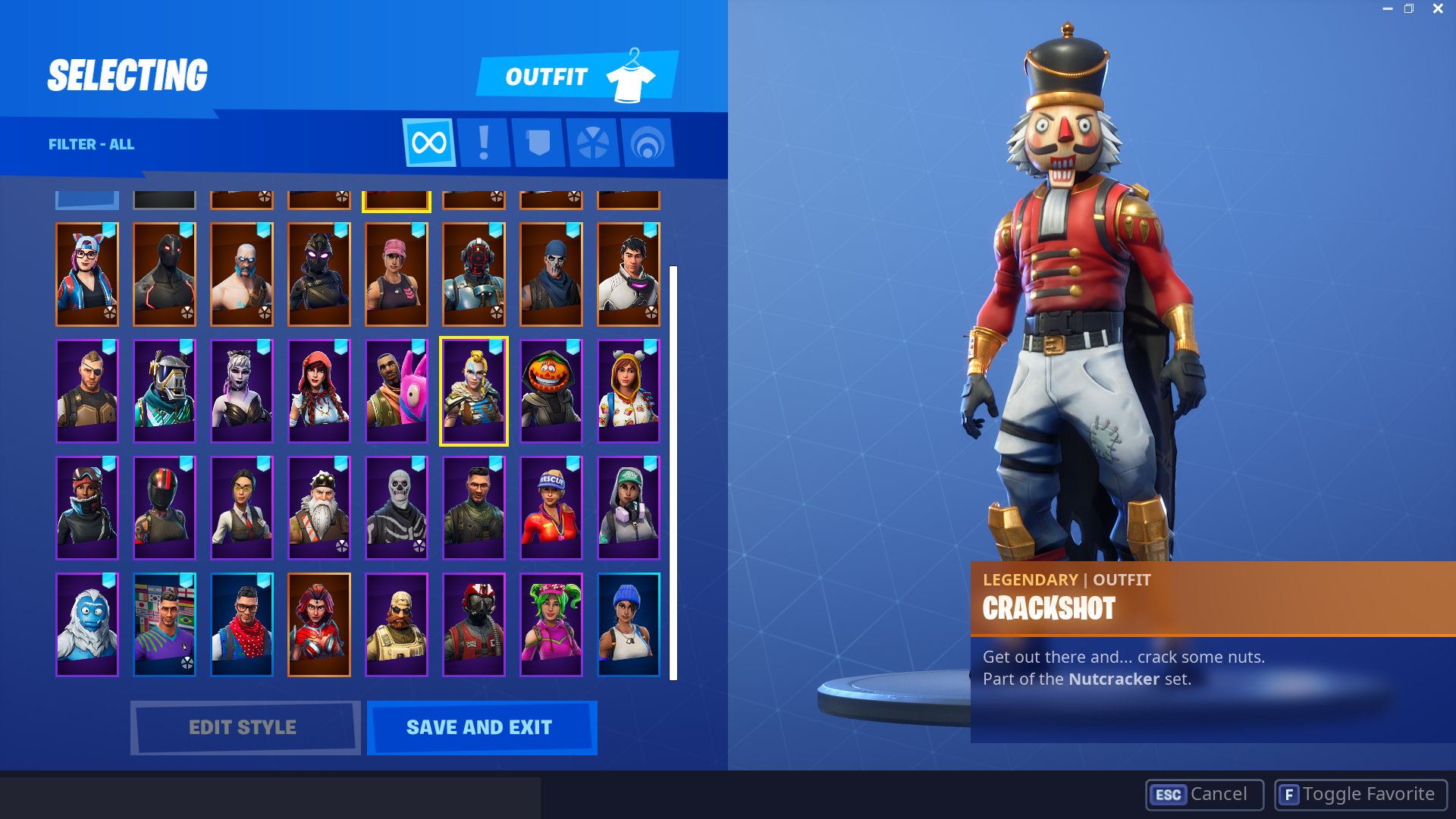 Buy Fortnite Crackshot Midfield Maestro 36 Skin Email And Download - fortnite crackshot midfield maestro 36 skin email