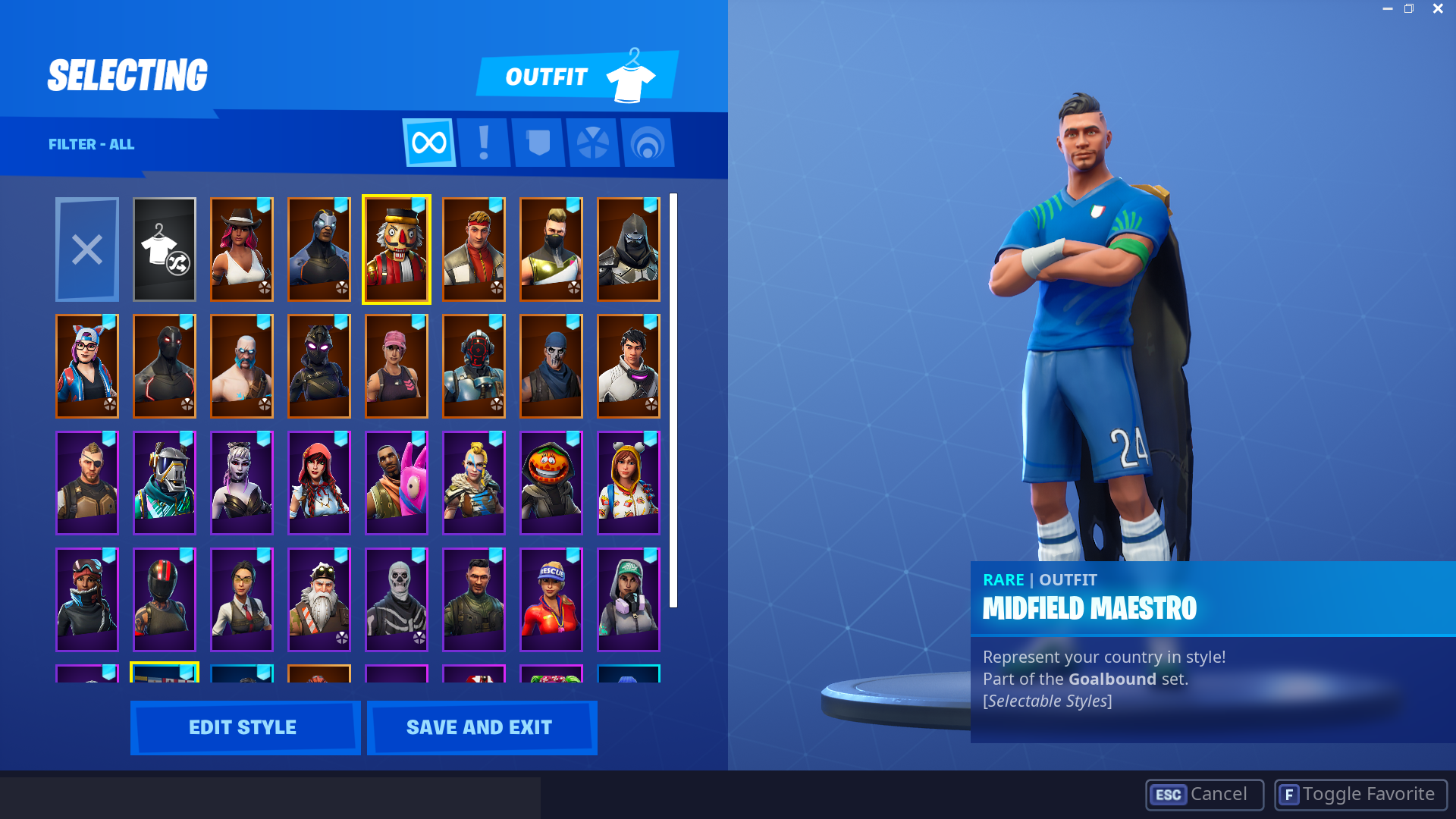 Buy Fortnite Crackshot Midfield Maestro 36 Skin Email And Download - fortnite crackshot midfield maestro 36 skin email