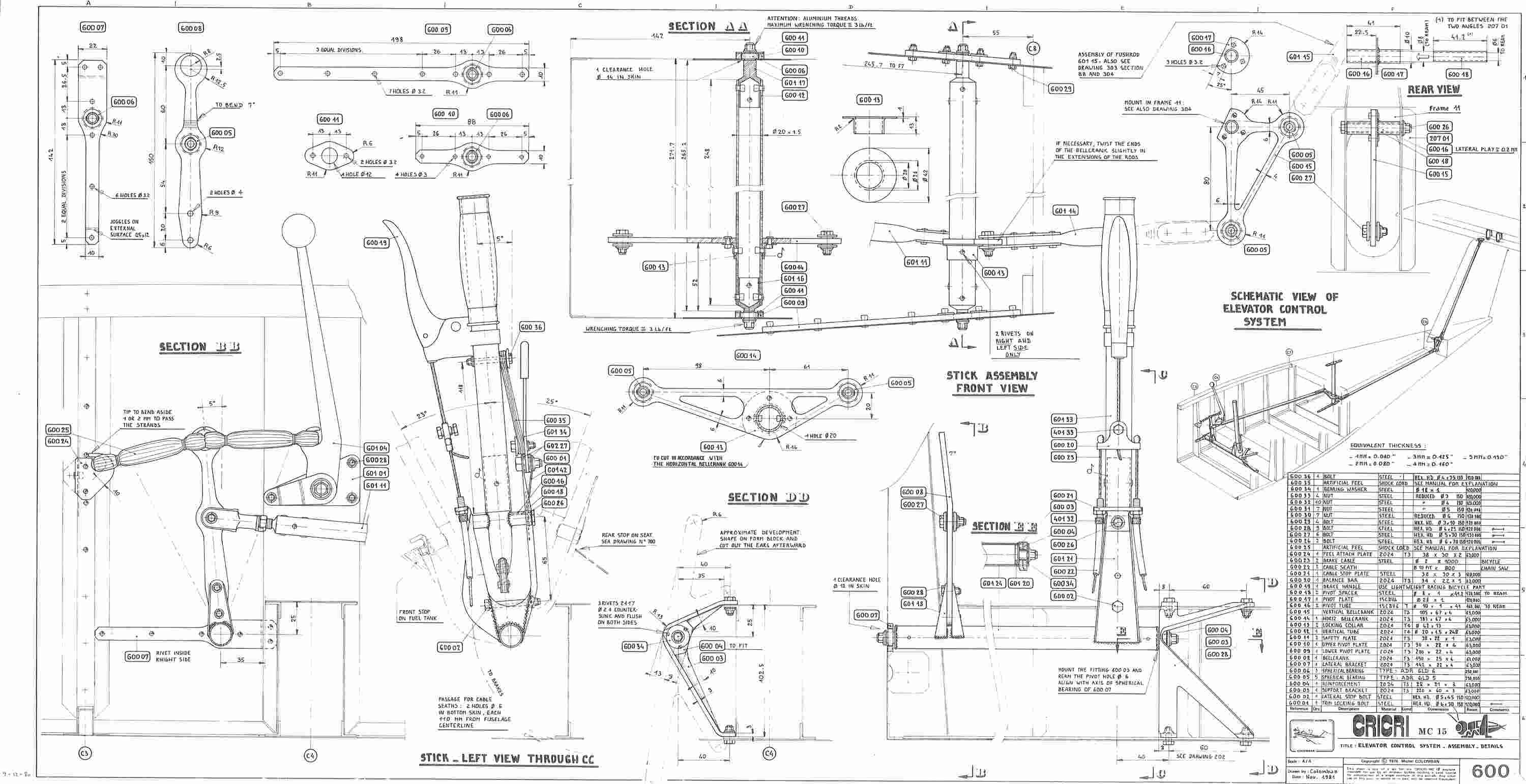 You Aviator. Drawings aircraft Cri-Cri