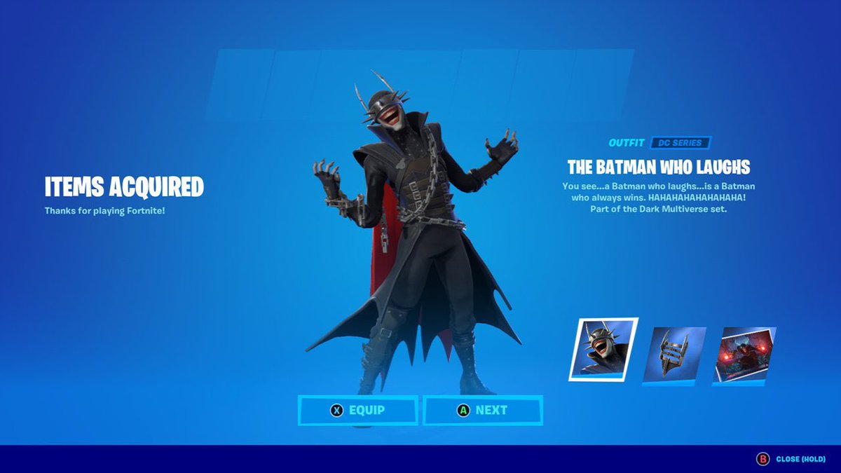 Купить Fortnite The Batman Who Laughs Global за 331₽