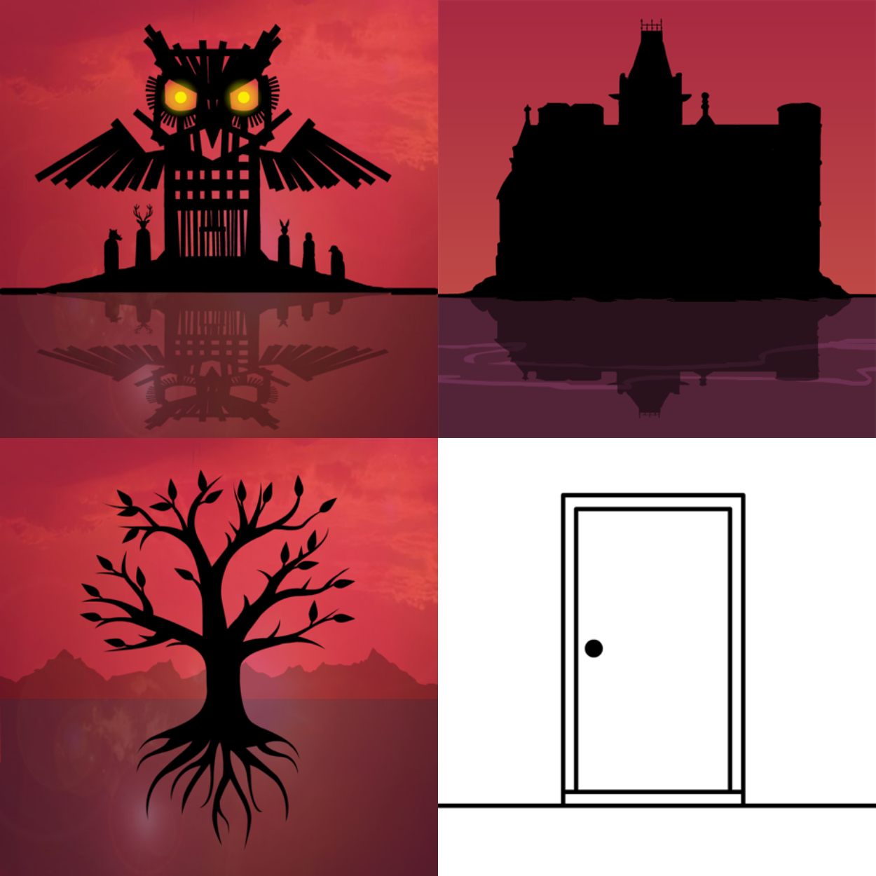 Rusty lake door. Расти Лейк отель. Rusty Lake знаки. Rusty Lake фигурки. Rusty Lake футболка.