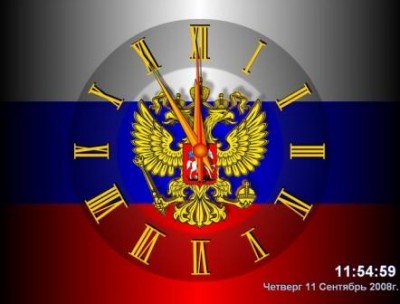 Screensaver Russia Clock 2.0