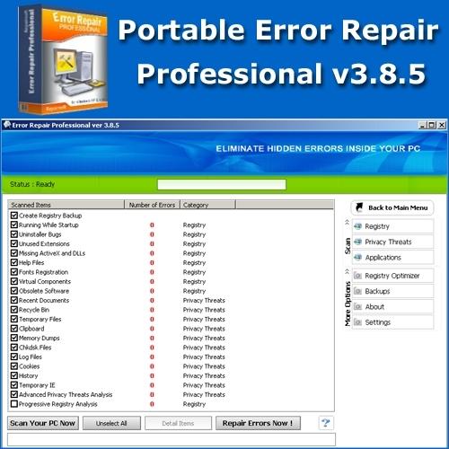 Portable Error Repair Professional v3.8.5