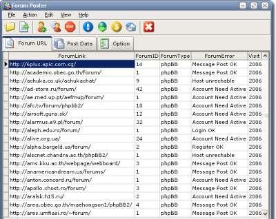 Forum Poster 2.0 + crack + обновляемая база форумов