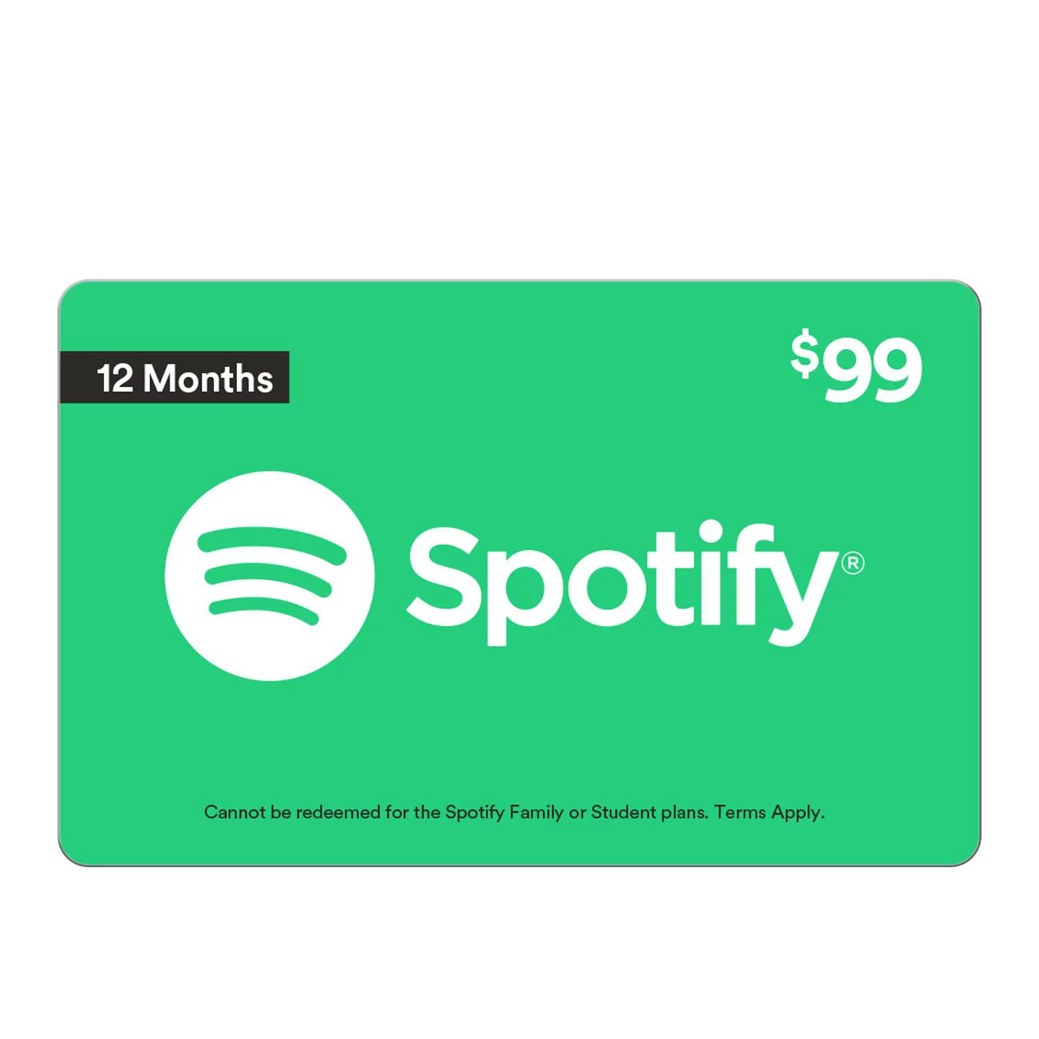 Gift карта spotify