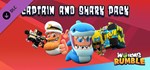 Worms Rumble - Captain & Shark Double Pack DLC | Steam