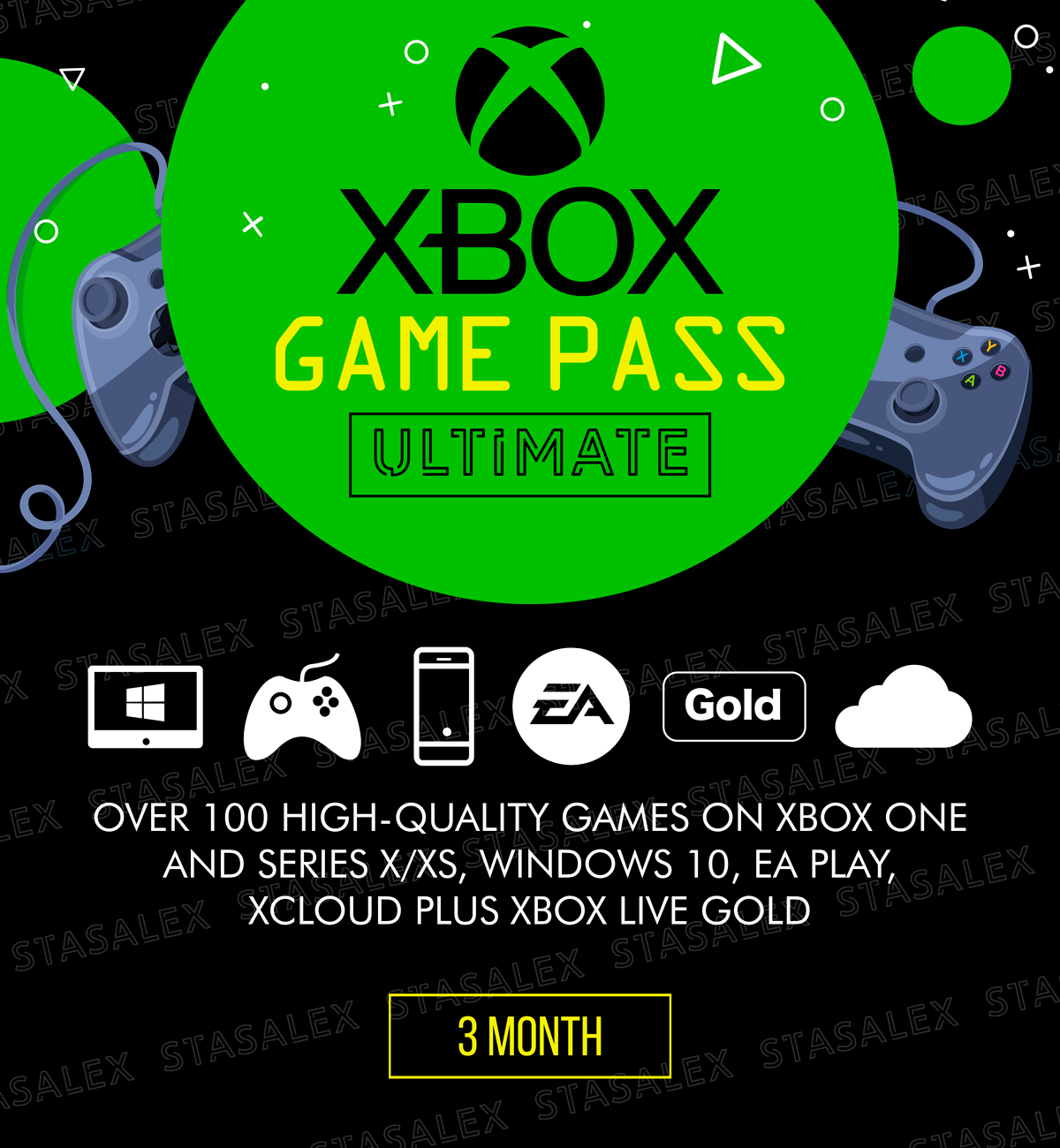 Карта оплаты xbox game pass