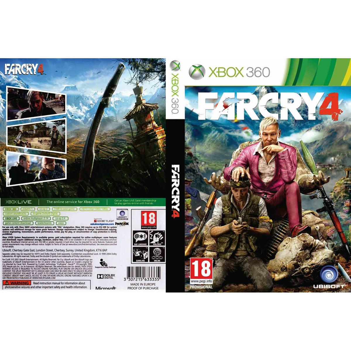 🔥XBOX 360 Перенос лицензии Far cry 4+ Far cry 2✅