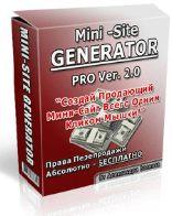 Mini-site Generator pro v2.0