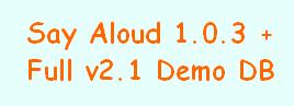 Say Aloud 1.0.3 + Full v2.1 Demo DB