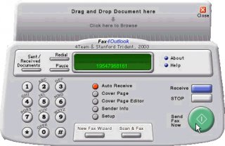 Программа для факса: Fax4Outlook