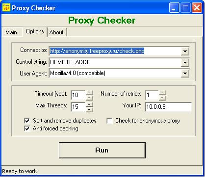 Proxy Finder 1.95 + Proxy Checker 3.26