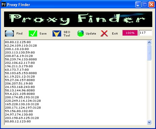 Proxy Switcher Pro, Proxy Finder, Proxy Checker