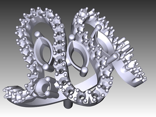 Ювелирная модель для прототайпинга: Ring4 stl