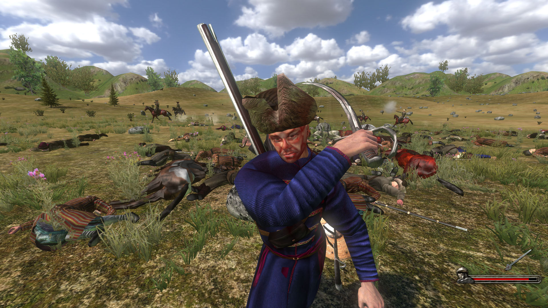 Steam mount and blade with fire and sword фото 17