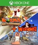 *Worms Battlegrounds + Worms W.M.D XBOX KEY КЛЮЧ*