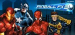 Pinball FX3 Marvel Pinball Season 1 Bundle XBOX КЛЮЧ*