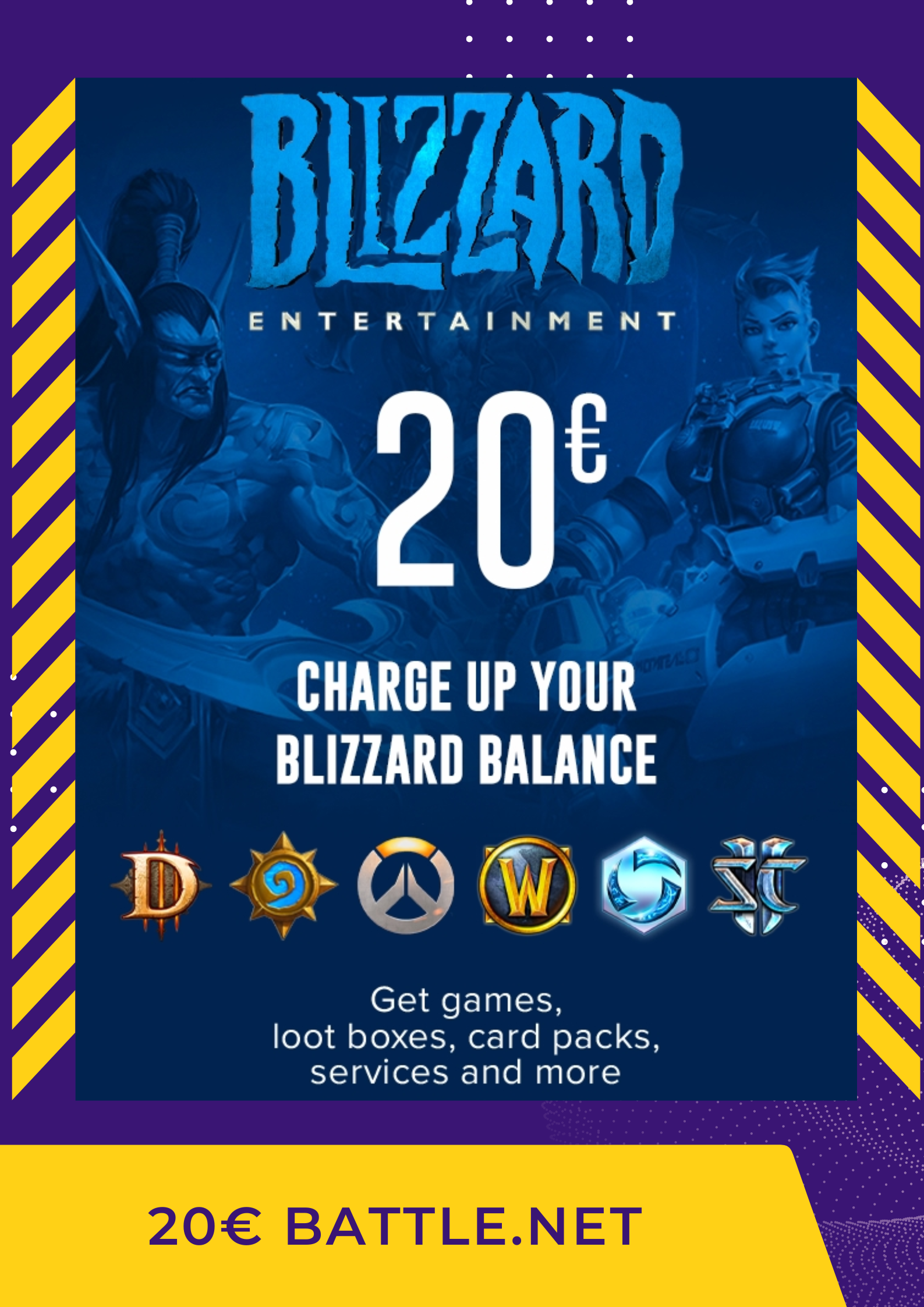 Blizzard карта оплаты