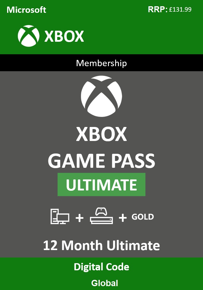 xbox ultimate 12 month pass