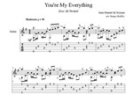 You´re My Everything (Eres Mi Verdad) ноты для гитары