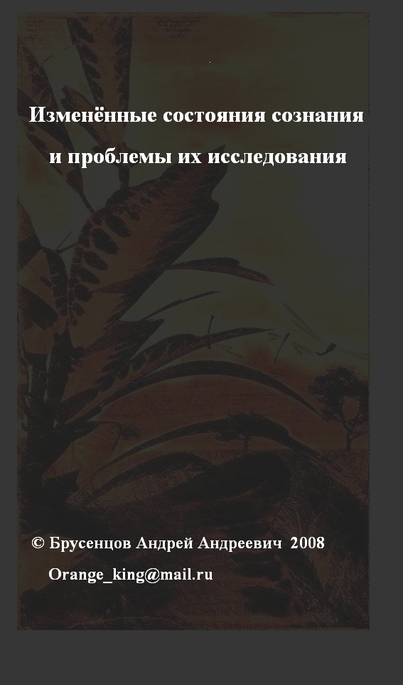 Брусенцов Андрей Андреевич. Изменённые состояния сознания. // для Windows